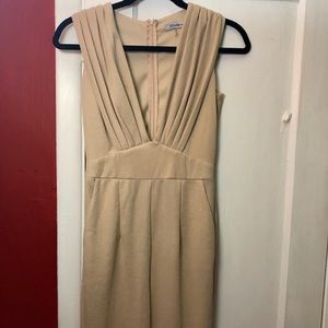Nude colored jumpsuit